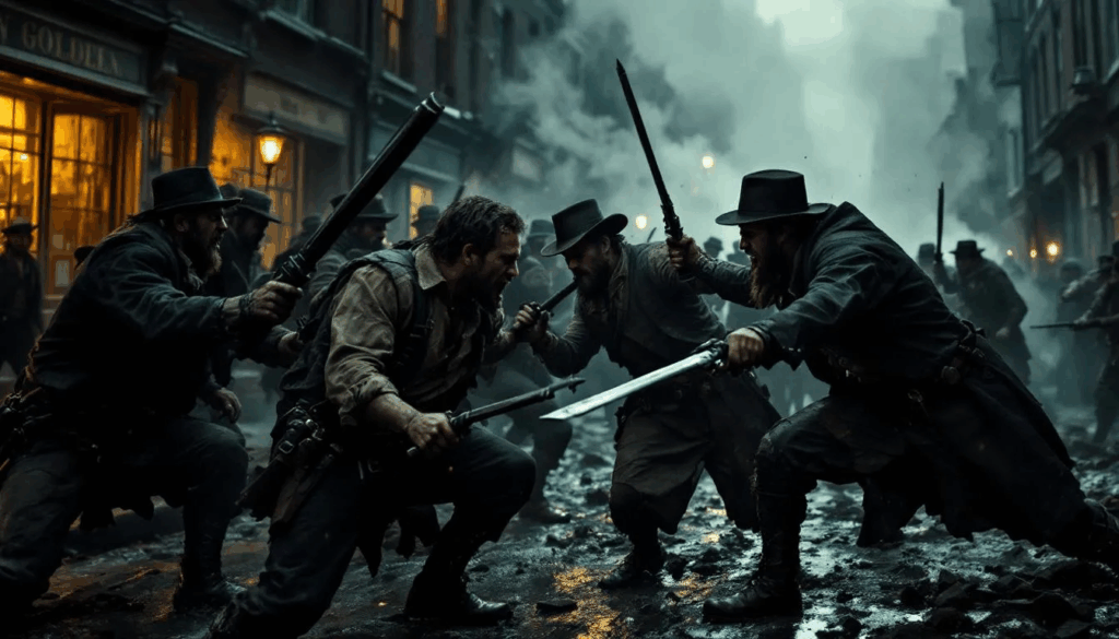 Szene aus Gangs of New York